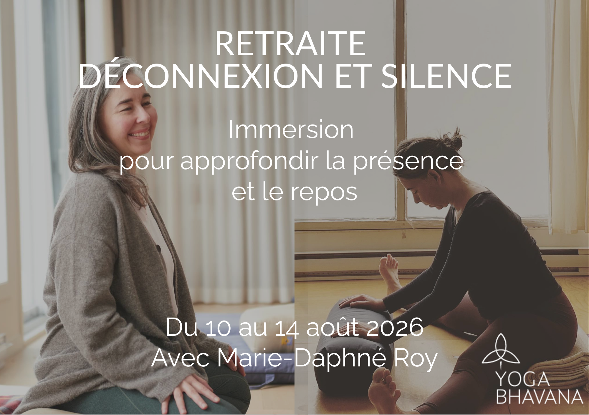 yoga bhavana au Centre Eden dans les Laurentides