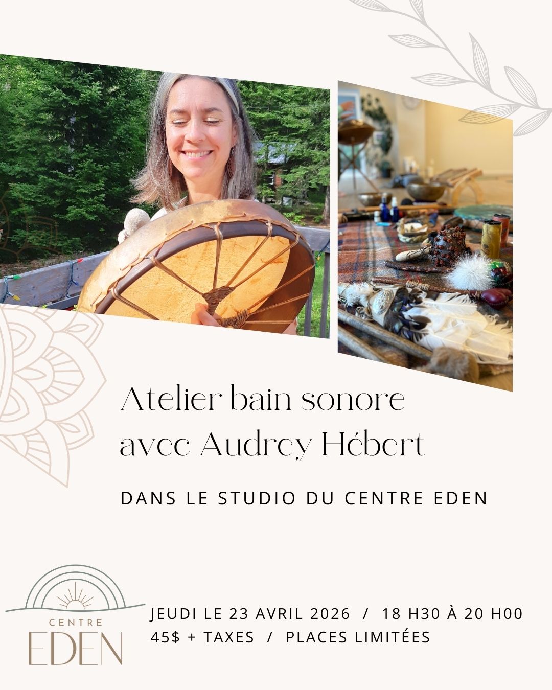 retraite yoga dans les Laurentides au Centre Eden